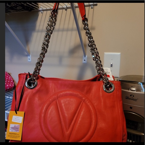Mario Valentino Handbags - NWT VALENTINO Red bag
